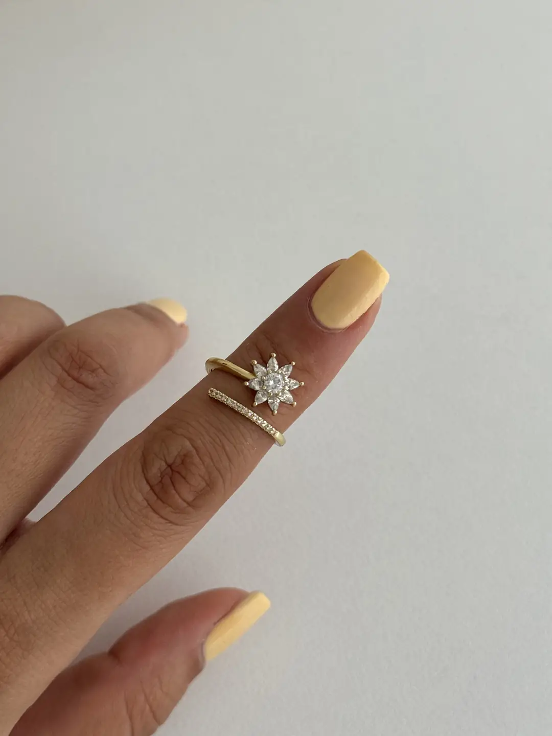 14K Xuping Seri Ayarlanabilir Güneş Yüzük
