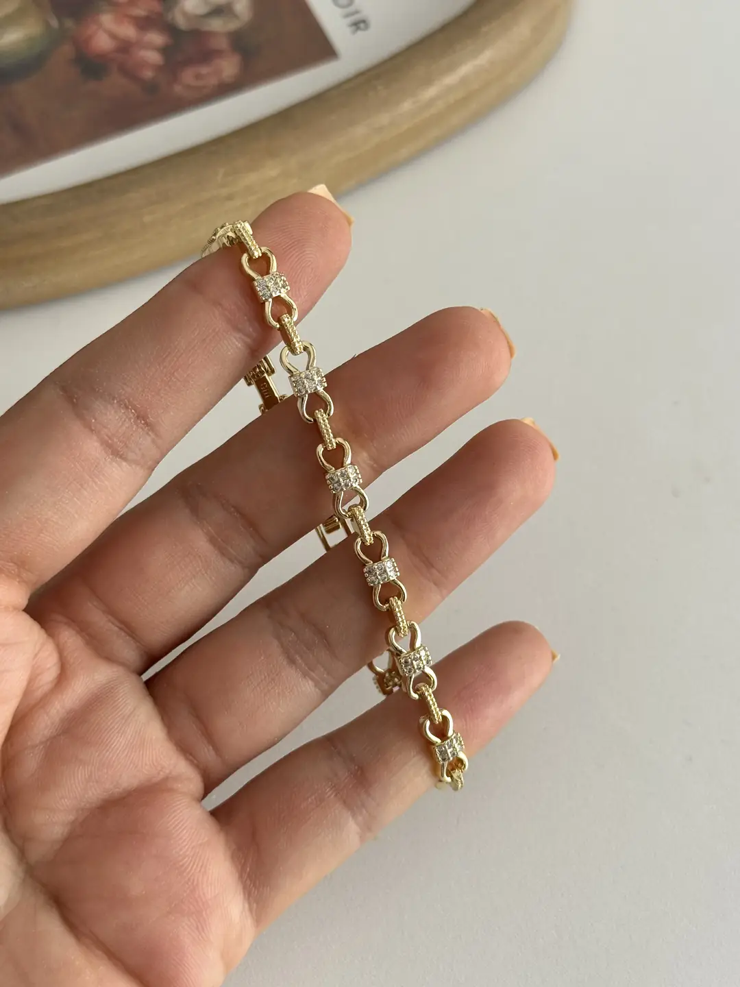 14K Altın Kaplama Sonsuzluk Bileklik