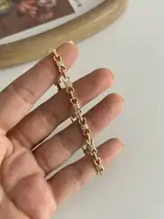 14K Altın Kaplama Sonsuzluk Bileklik 1