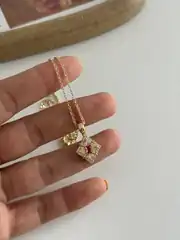 14Kxupingg Seri Vintage Kolye 2