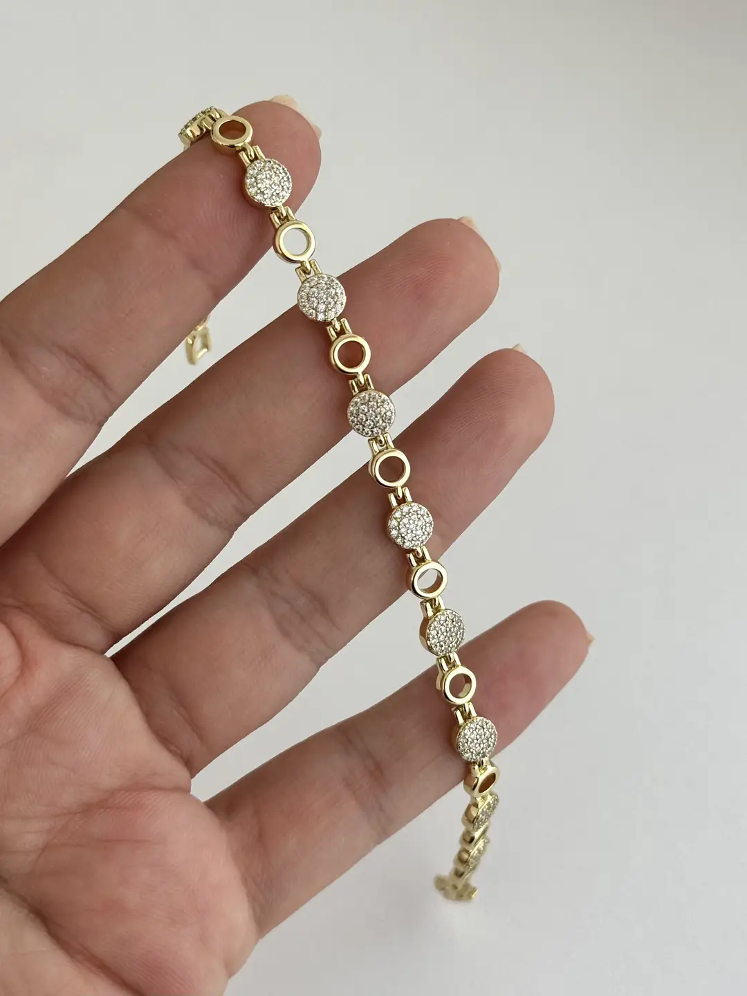 14K Xuping Seri Bileklik