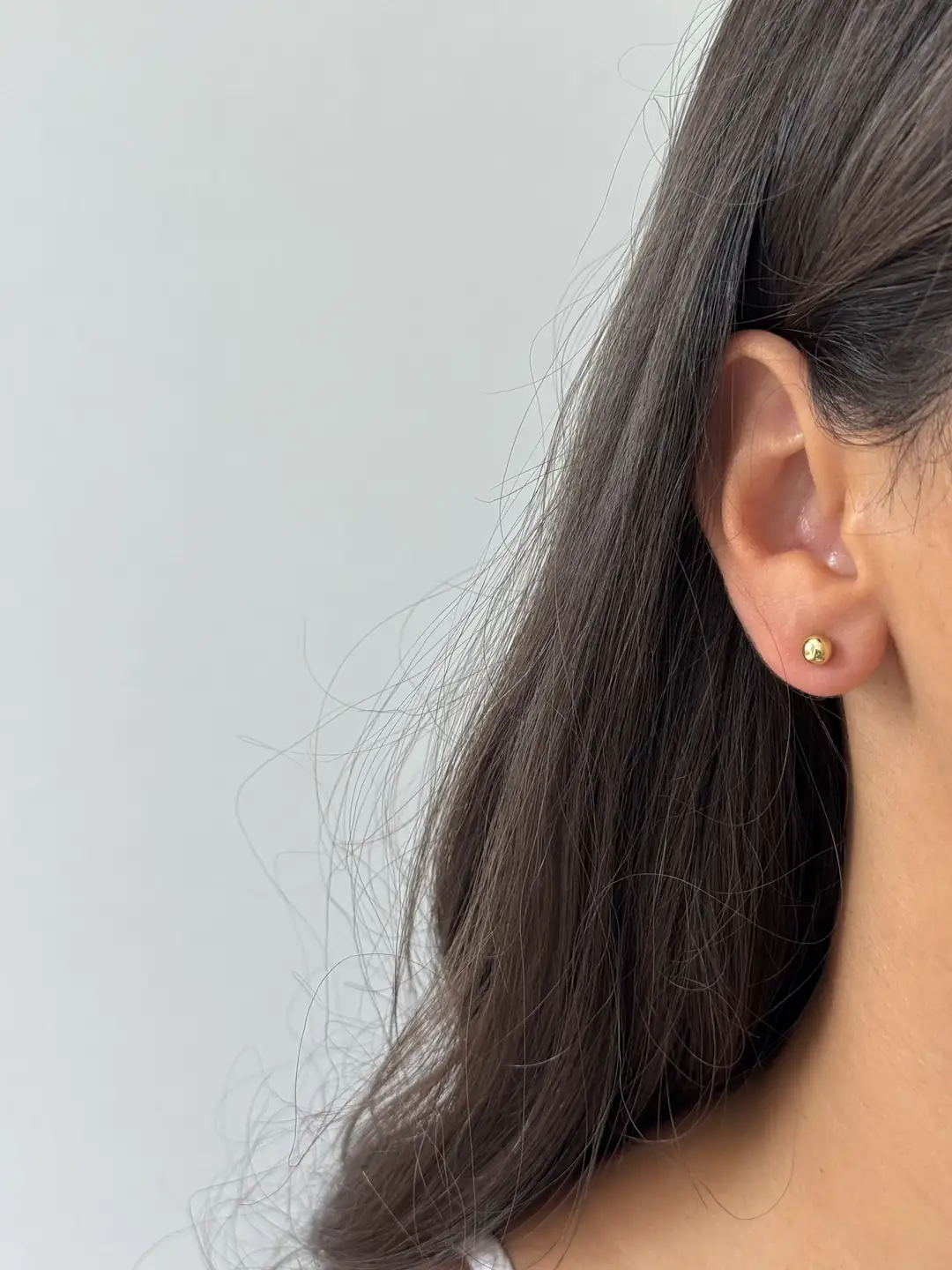 14K Xuping Seri Top Küpe 0.4 Mm