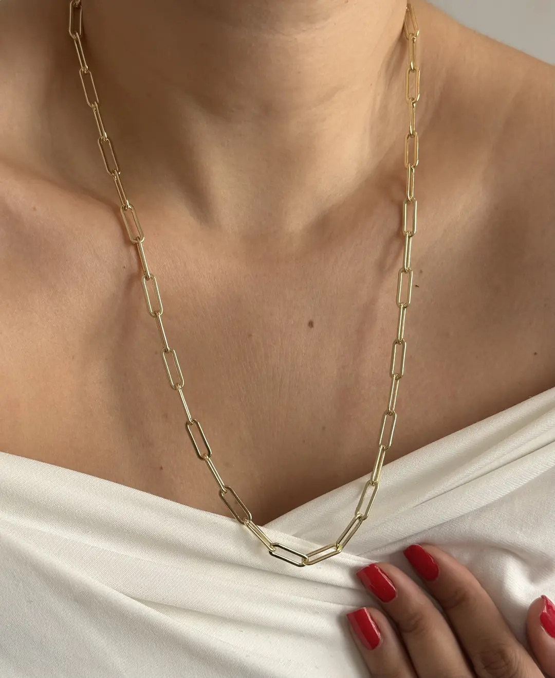 14K Xuping Seri Ataç Kolye 60+5 Cm