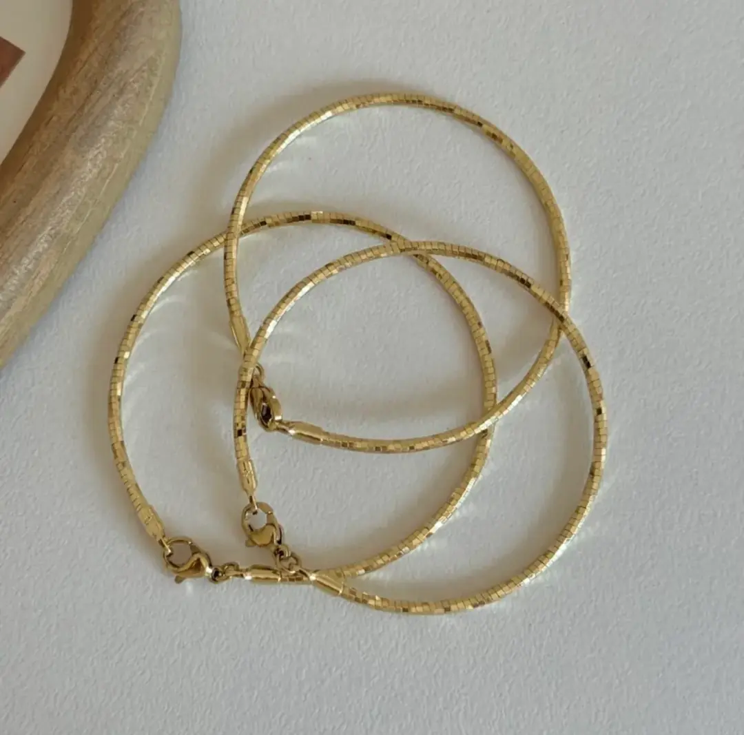 14K Xuping Seri Telkari Bileklik 19 cm  3