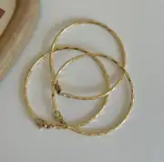 14K Xuping Seri Telkari Bileklik 19 cm  3
