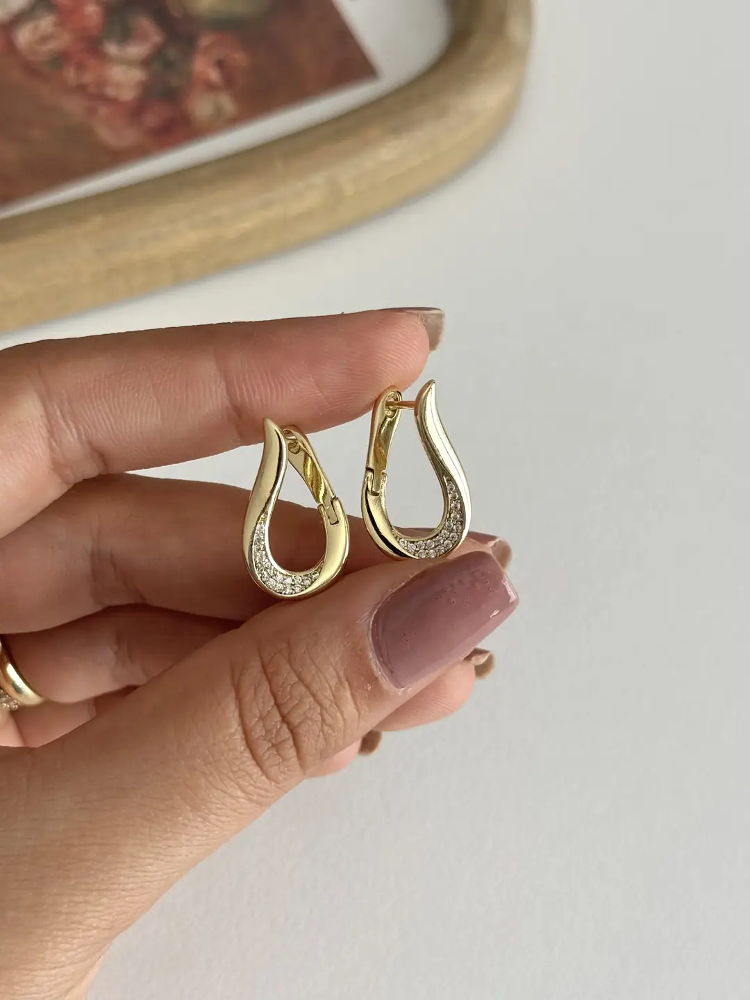 14K Xuping Seri Küpe