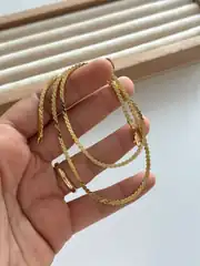 14K Xuping Seri S Kolye  2
