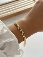 14k Altın Kaplama Spor Bileklik  1