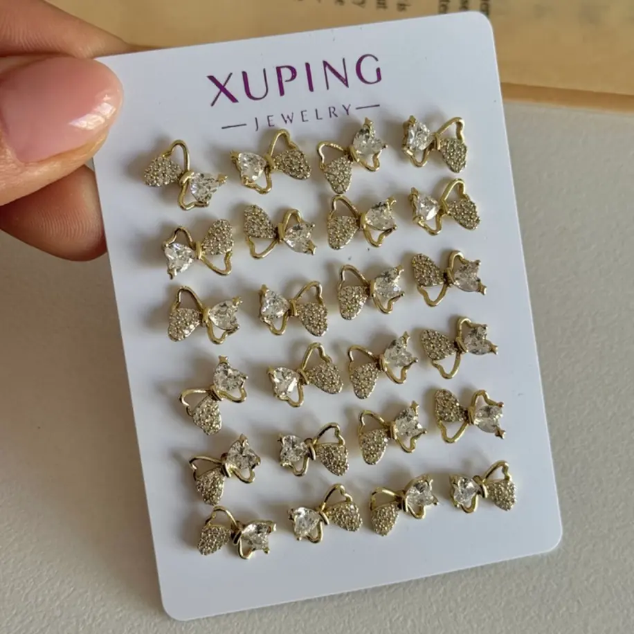 14K Xuping Minimal Küpe