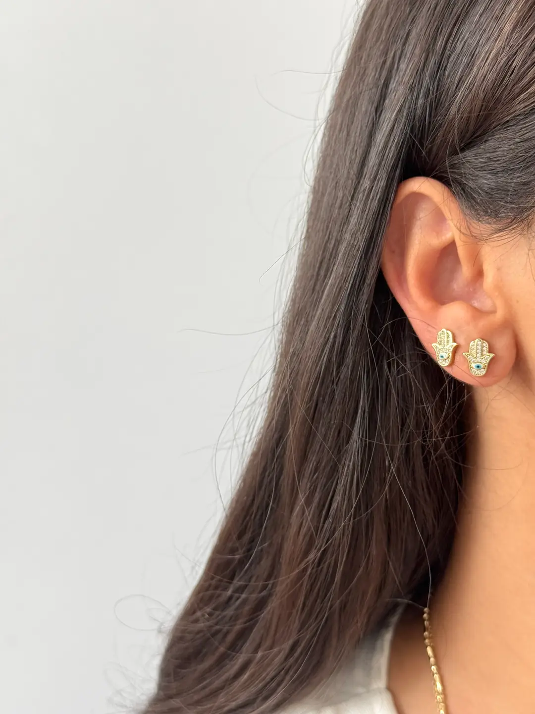 14K Xuping Seri Fatmaanaeli Küpe