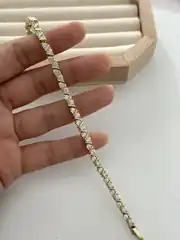 14K Xuping Seri Su Yolu Bileklik 1