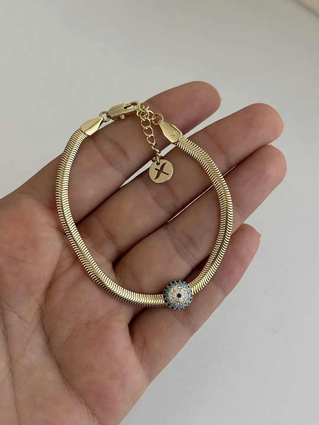 14K Xuping Seri Bileklik